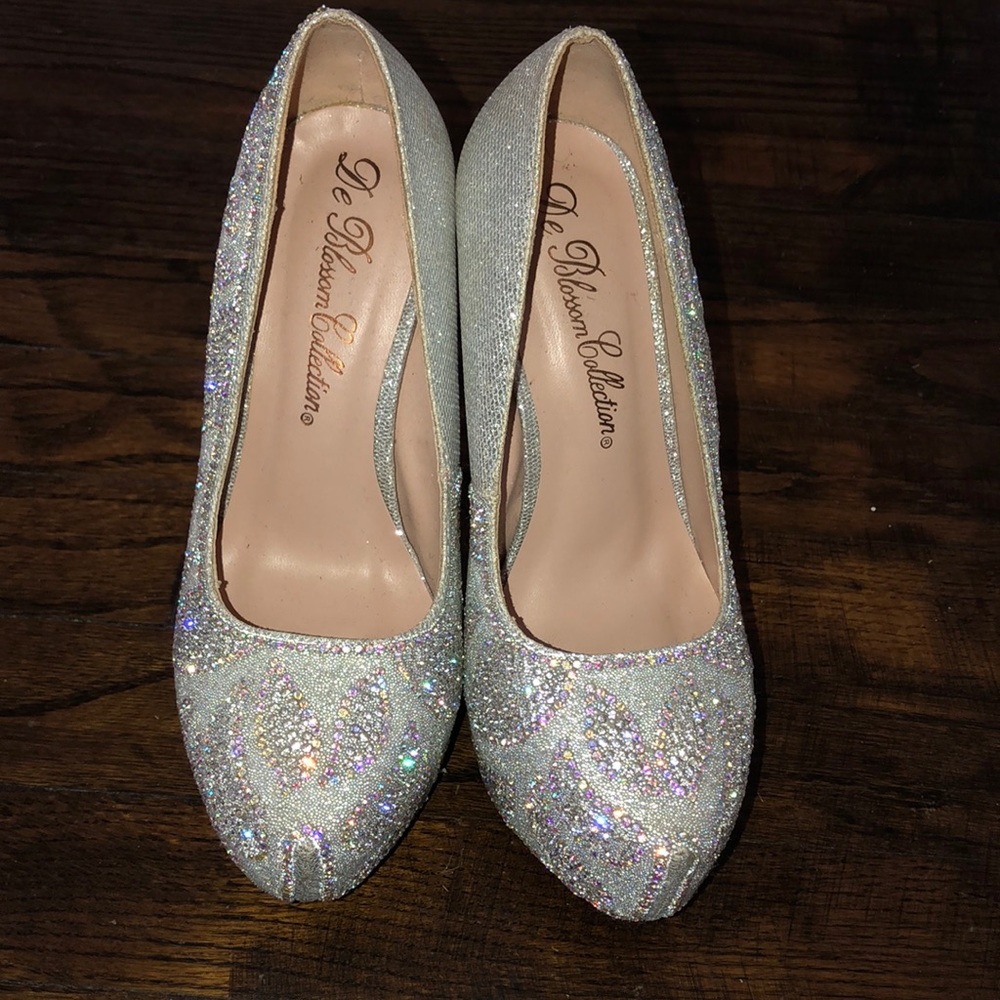 Rhinestone heels